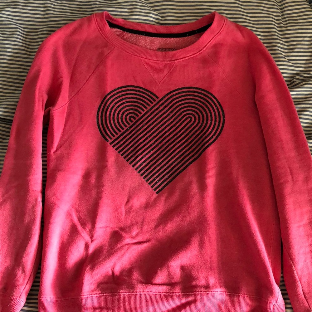Pink Heart sweater